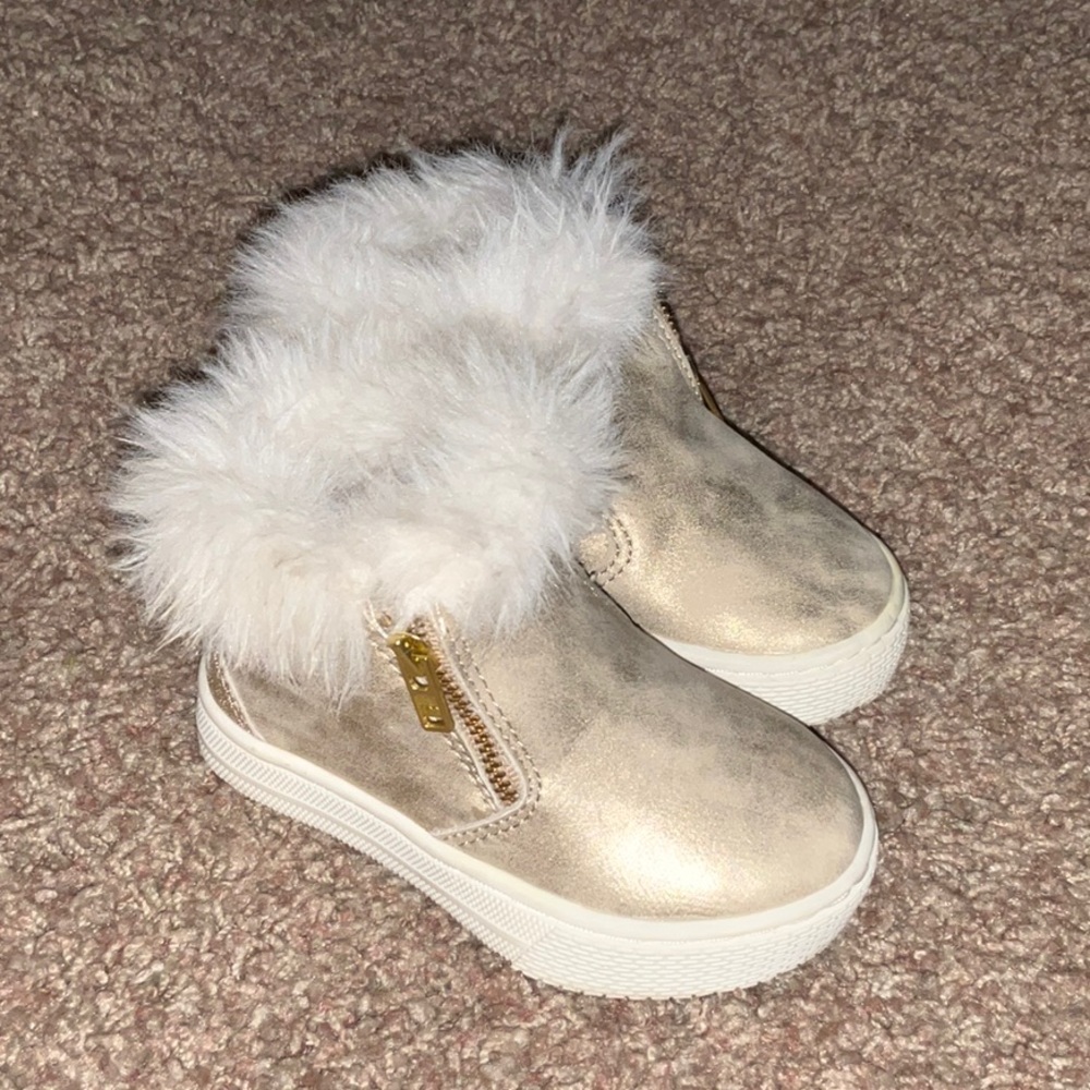 Gold Sneakers